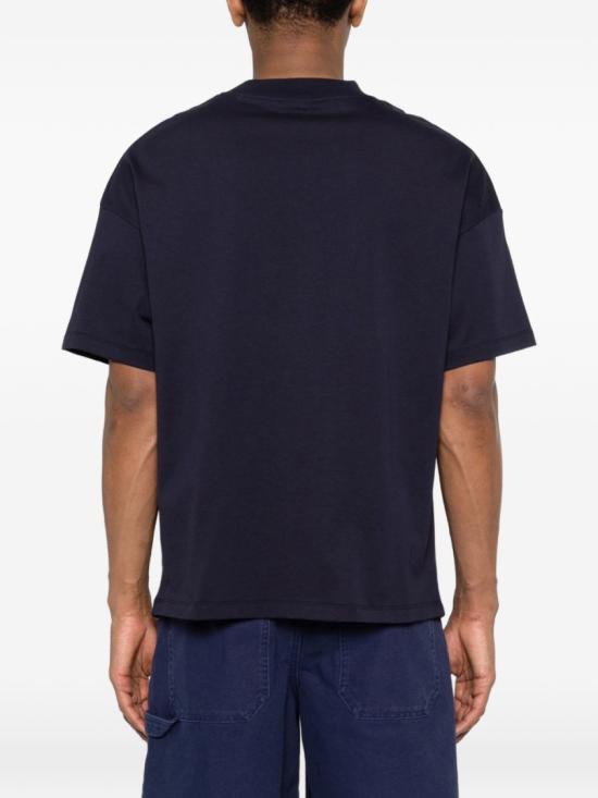 26SS 발망 반팔 티셔츠 GH0EG230BD56 SFQ Blue - BALMAIN