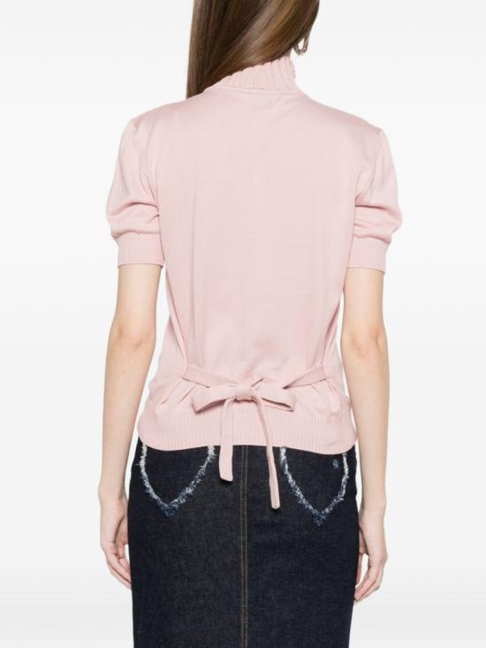 26SS 모스키노 반팔 티셔츠 A0911 0400 0132 Pink - MOSCHINO