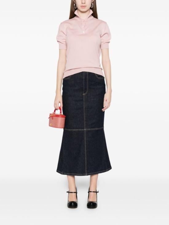 26SS 모스키노 반팔 티셔츠 A0911 0400 0132 Pink - MOSCHINO