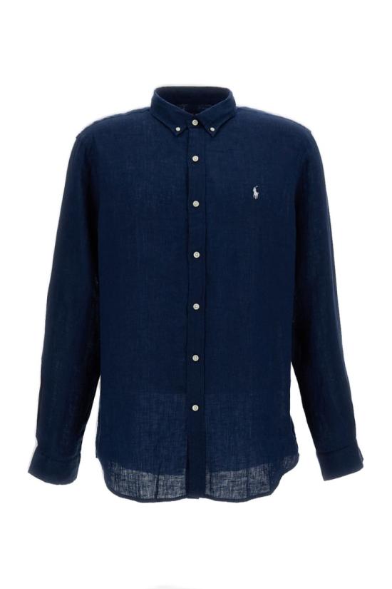 26SS 폴로 랄프로렌 긴팔 셔츠 710968915506NEWPORTNAVY Blue