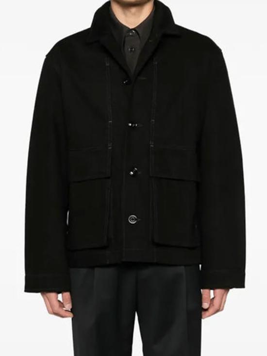 26SS 르메르 박시 자켓 OW1223LD1055 Black - LEMAIRE