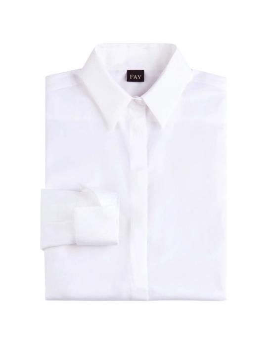 26SS 페이 셔츠 NCWA152626SZGRB001 White