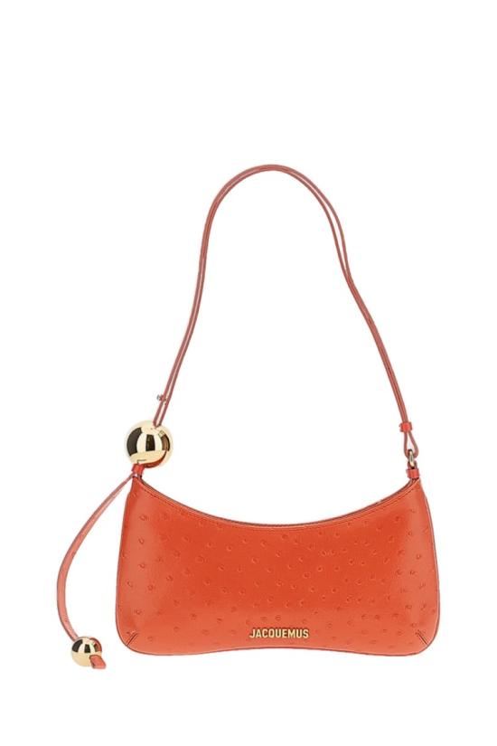 26SS 자크뮈스 르 비주 펄 숄더백 BAW00057AC26A02477 Orange