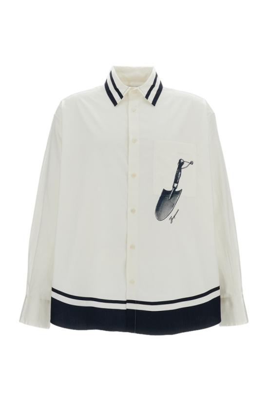 26SS 자크뮈스 긴팔 셔츠 SHM00605AW006913GR White