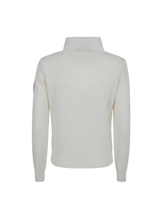 26SS 캐나다구스 하이브릿지 니트 자켓 6830L White - CANADA GOOSE