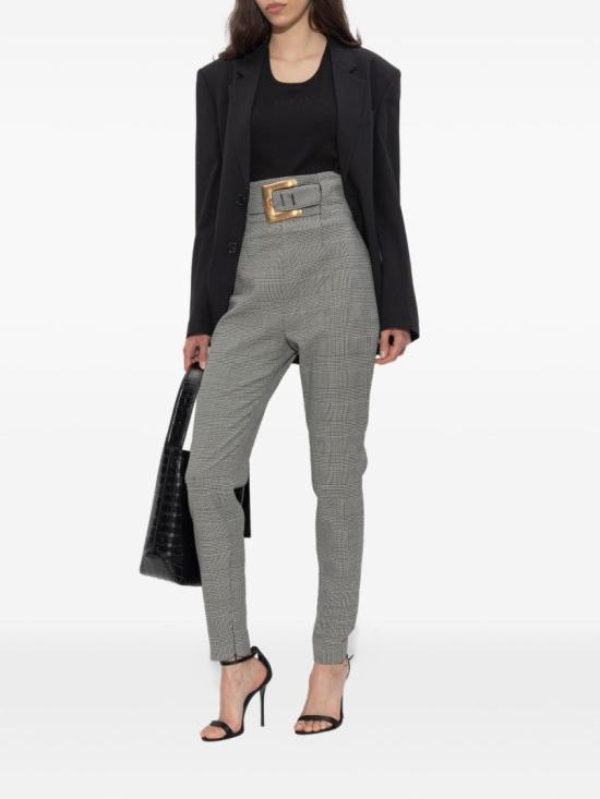 26SS 발망 민소매 티셔츠 GF0EB075BD10 EAP Black - BALMAIN