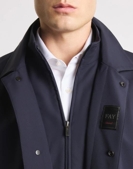 26SS 페이 자켓 NAM6152005SVUWU807 Black - FAY