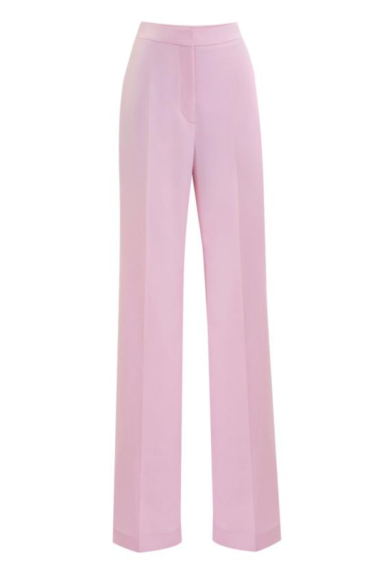  사이드 코베이시 스트레이트 팬츠 3D 꽃무늬  세트