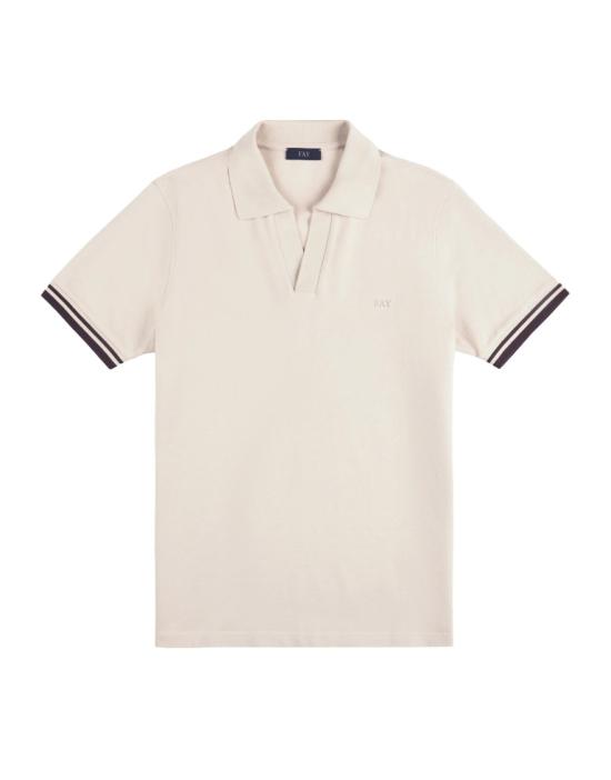 26SS 페이 폴로 티셔츠 NPMB252141STDWC002 Neutrals