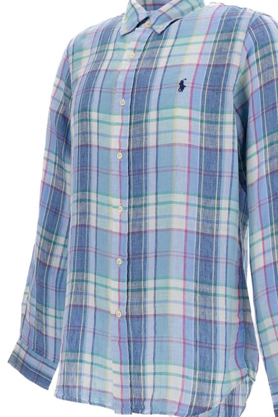 26SS 폴로 랄프로렌 긴팔 셔츠 710B16705002BLUEGREEN Blue - POLO RALPH LAUREN