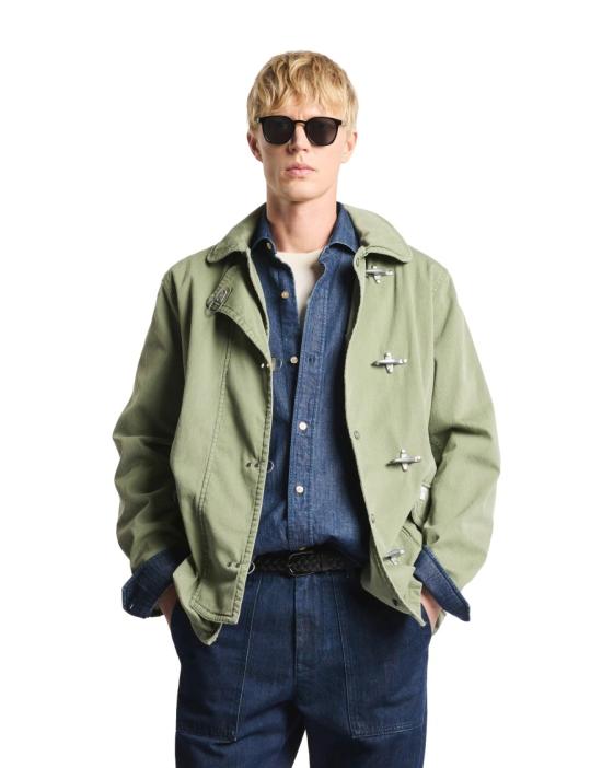 26SS 페이 자켓 MAM1352096LZH1V408 Grey - FAY