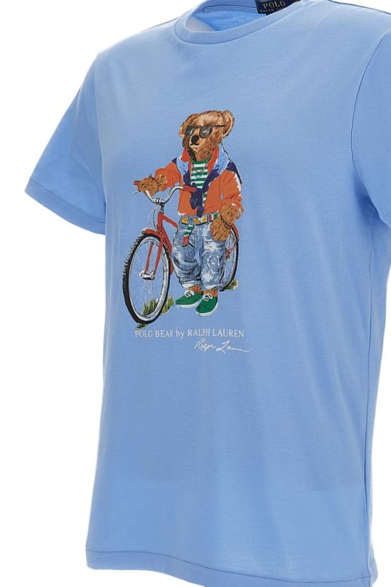 26SS 폴로 랄프로렌 반팔 티셔츠 710B16612001AUSTINBLUE Blue - POLO RALPH LAUREN