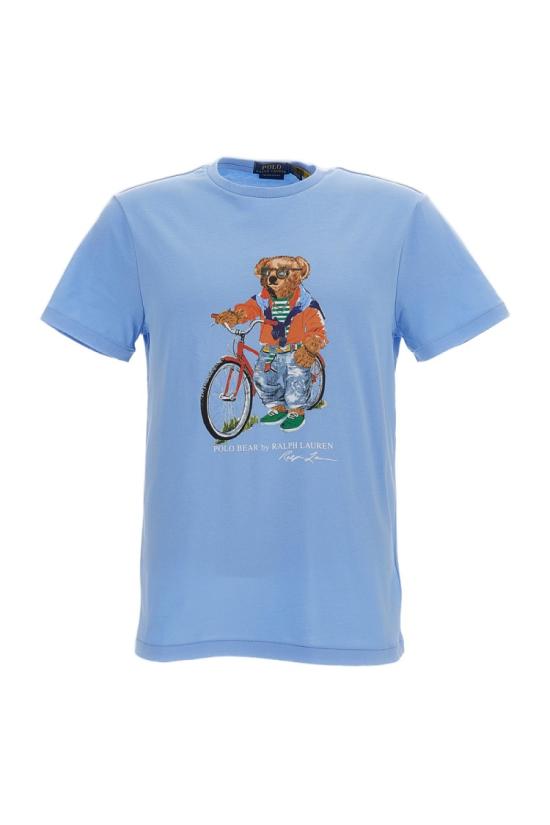 26SS 폴로 랄프로렌 반팔 티셔츠 710B16612001AUSTINBLUE Blue