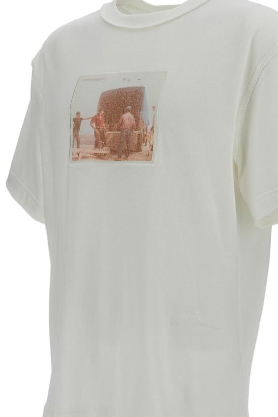 26SS 자크뮈스 반팔 티셔츠 TSM00595AJ002561NU White - JACQUEMUS