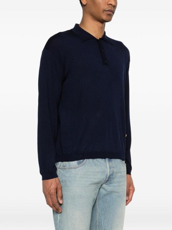 26SS 모스키노 폴로 티셔츠 A0929 0201 0510 Blue - MOSCHINO