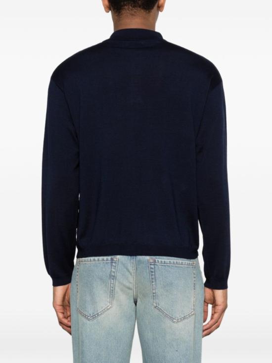 26SS 모스키노 폴로 티셔츠 A0929 0201 0510 Blue - MOSCHINO