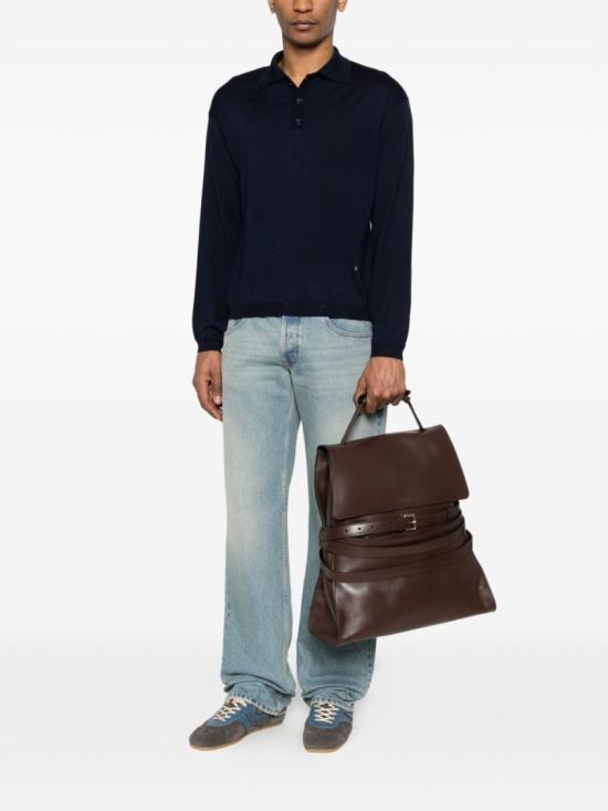 26SS 모스키노 폴로 티셔츠 A0929 0201 0510 Blue - MOSCHINO