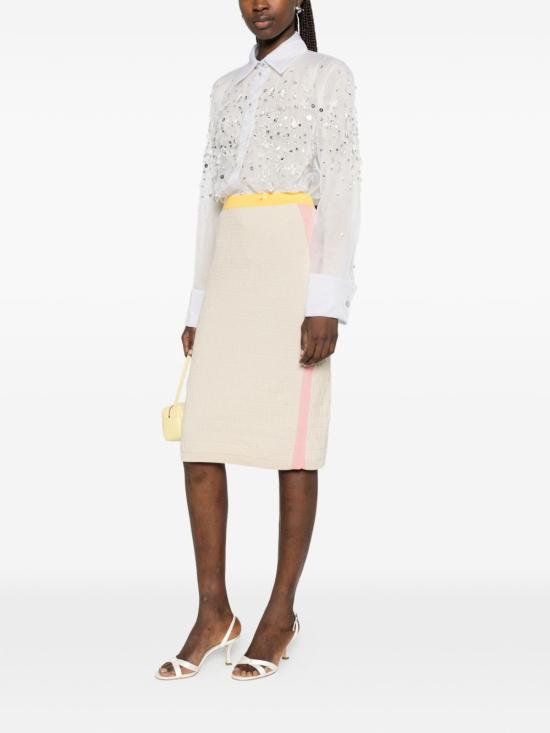 26SS 펜디 미디 스커트 FZS031 AW4SF0WC4 - FENDI