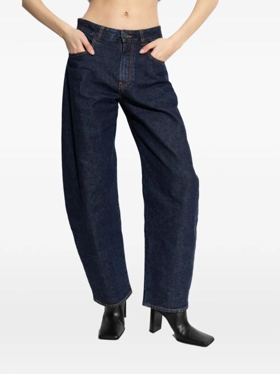 26SS 알라이아 스트레이트 팬츠 AA9P1215D014CA24 - ALAIA