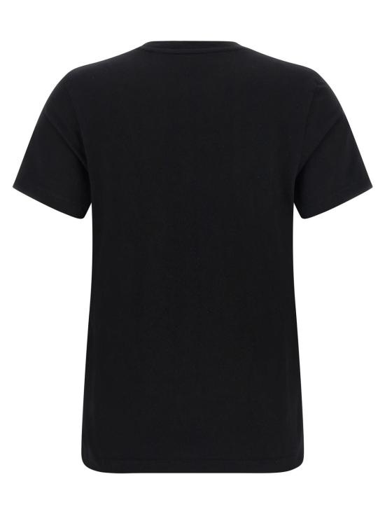  메종키츠네 반팔 티셔츠 메종 키츠네 베이비 폭스 티셔츠 블랙 - MAISON KITSUNE