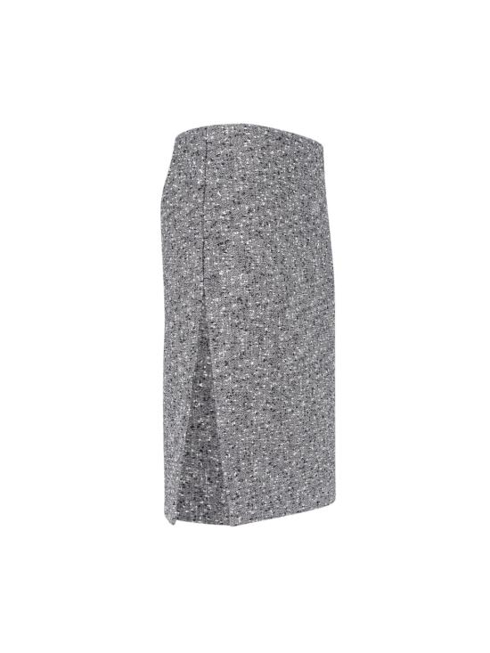  구찌 미디 스커트 그레이 - GUCCI