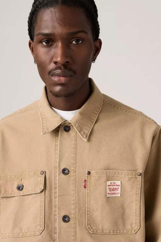  리바이스 데님 자켓 선라이즈 트러커 재킷 타이거 아이 - LEVI'S