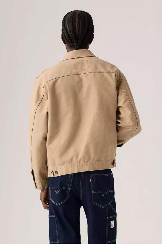  리바이스 데님 자켓 선라이즈 트러커 재킷 타이거 아이 - LEVI'S