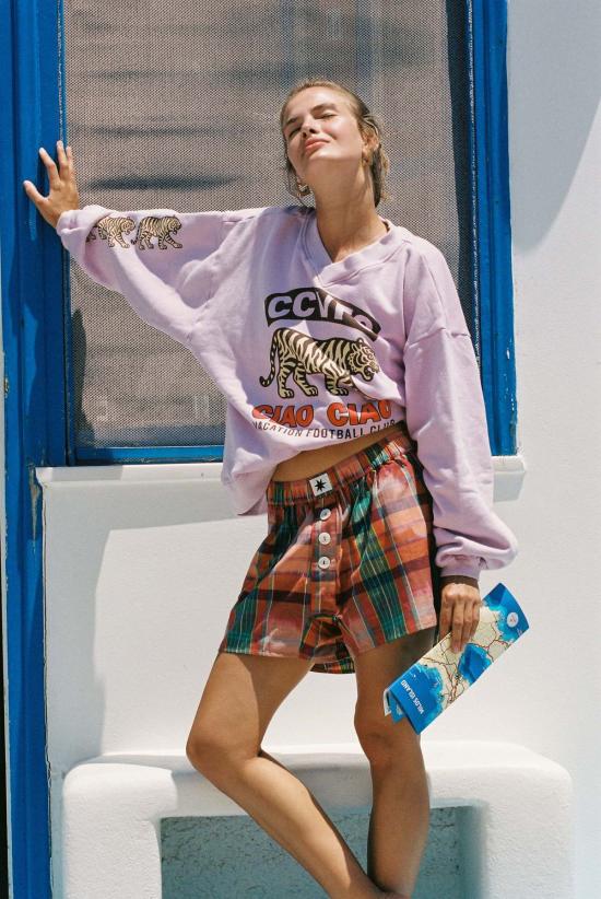  차오 차오 베케이션 스웨터 차오 차오 휴가 Ccvfc 타이거