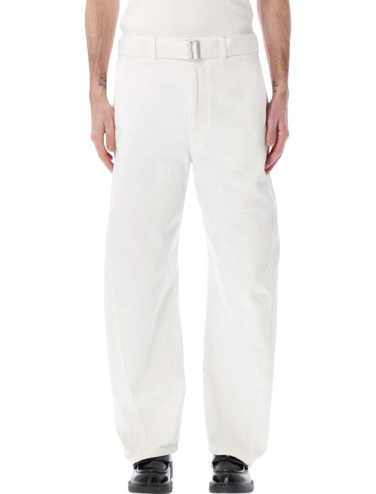  르메르 데님 팬츠 트위스트  밀크