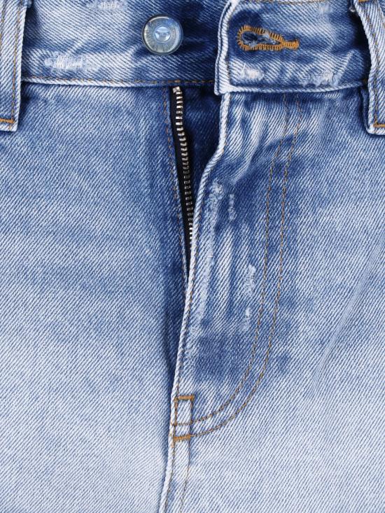 26SS 디젤 데님 숏팬츠 A03557 007DM 01 Blue - DIESEL