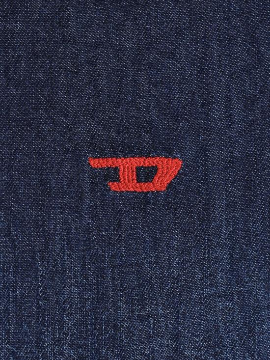 26SS 디젤 반팔 셔츠 A16957 0DBDB 01 Blue - DIESEL