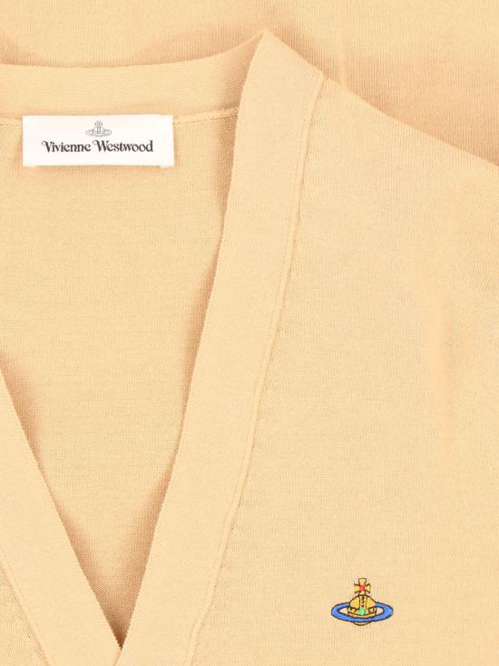 26SS 비비안웨스트우드 가디건 27010014 Y003F C404 Beige - VIVIENNE WESTWOOD