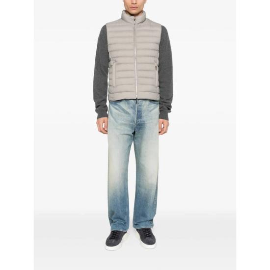  무레르 베스트 무어러 아우터웨어 조끼 회색 - MOORER