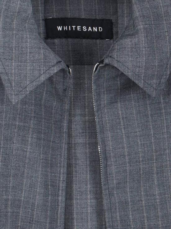 26SS 화이트샌드 자켓 26SU25ZIP 172 234 Grey - WHITE SAND