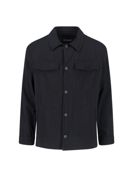 26SS 화이트샌드 긴팔 셔츠 26SU25 315 999 Black