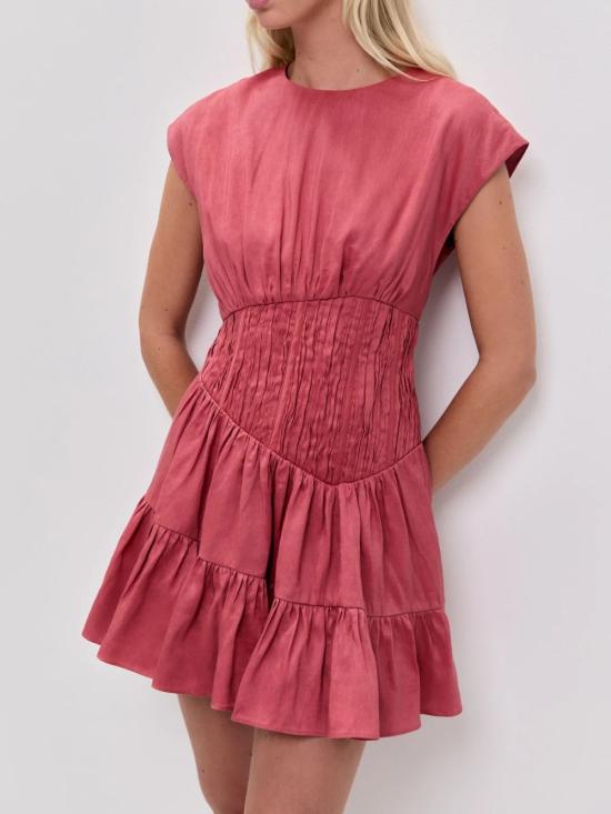 26SS 에이지 숏 원피스 26SU5651SPCOL Fuchsia - AJE