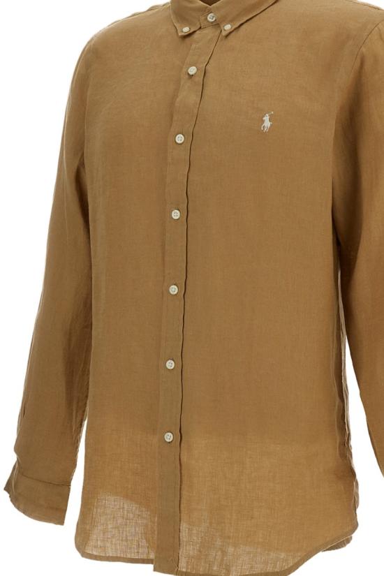 26SS 폴로 랄프로렌 긴팔 셔츠 710968915502CAFETAN Brown - POLO RALPH LAUREN