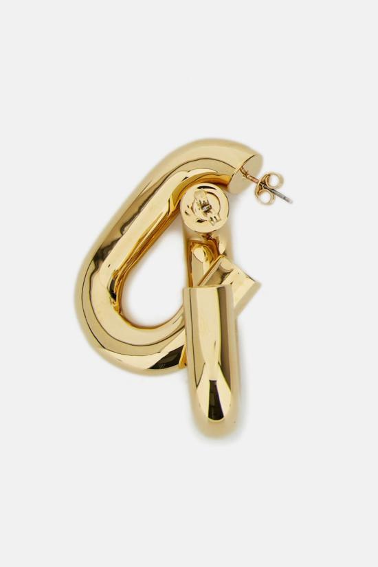  파코라반 이어링 라반 XL 링크 후프스 골든 - PACO RABANNE