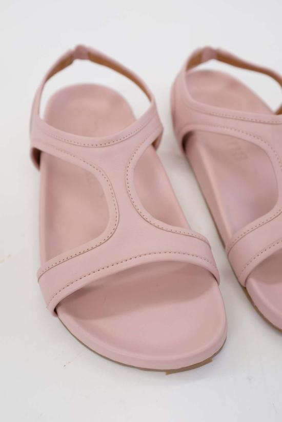  베클리나 샌들 구비 샌들 로즈 - BEKLINA