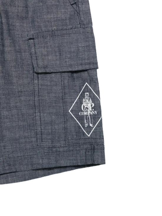 26SS [키즈] 씨피 컴퍼니 쇼츠/버뮤다 CUQ00L L0E46 60010 GREY - C.P. COMPANY