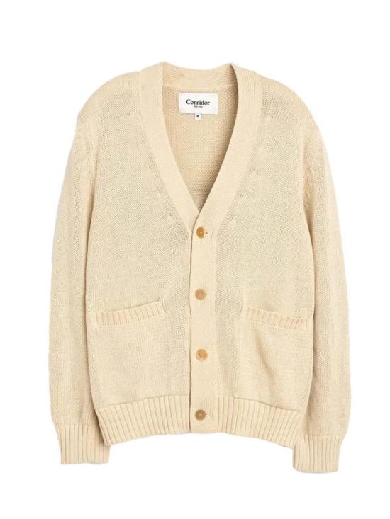  코리도 가디건 르 애시드 워시 카디건