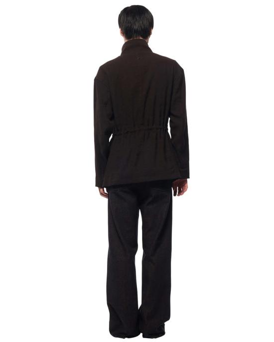  오마르 아프리디 자켓 OA SS26 BZ 102 01 BROWN - OMAR AFRIDI