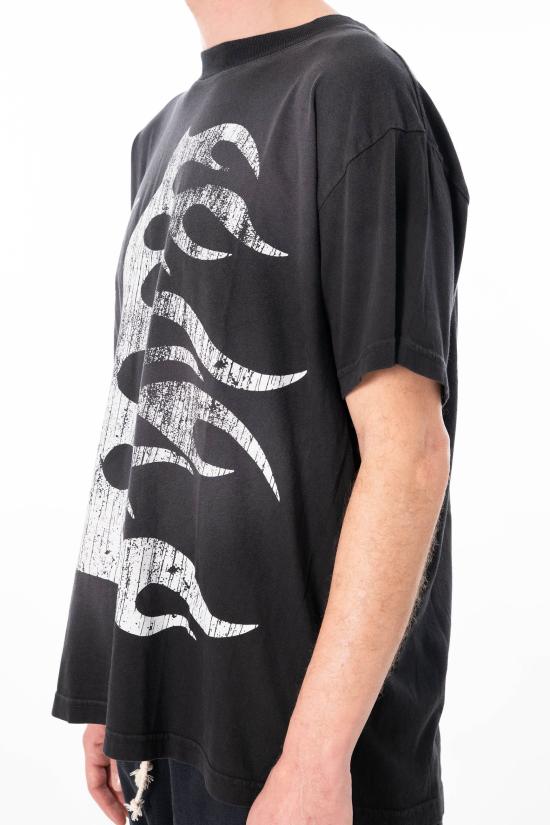 26SS 헬스타 반팔 티셔츠 HSCC2TE01 BLACK - HELLSTAR