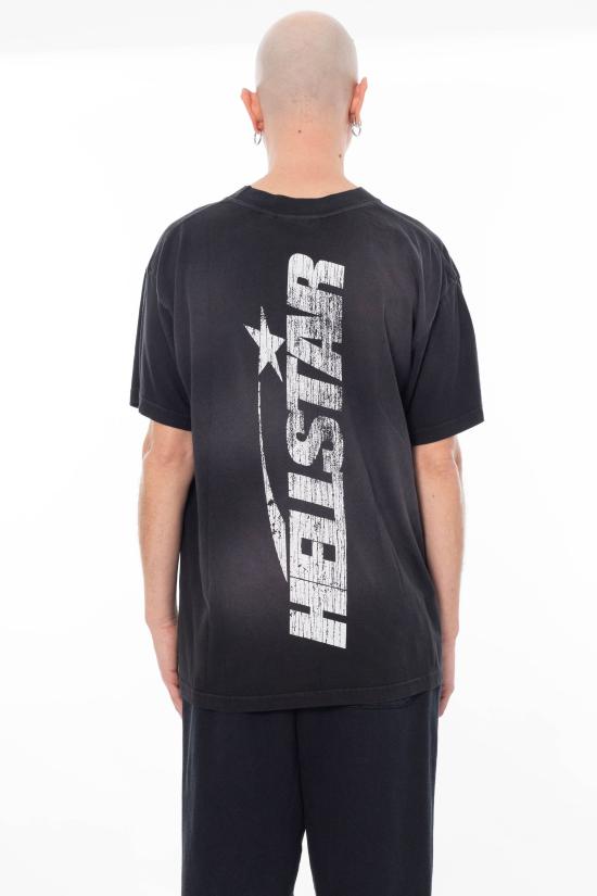 26SS 헬스타 반팔 티셔츠 HSCC2TE01 BLACK - HELLSTAR