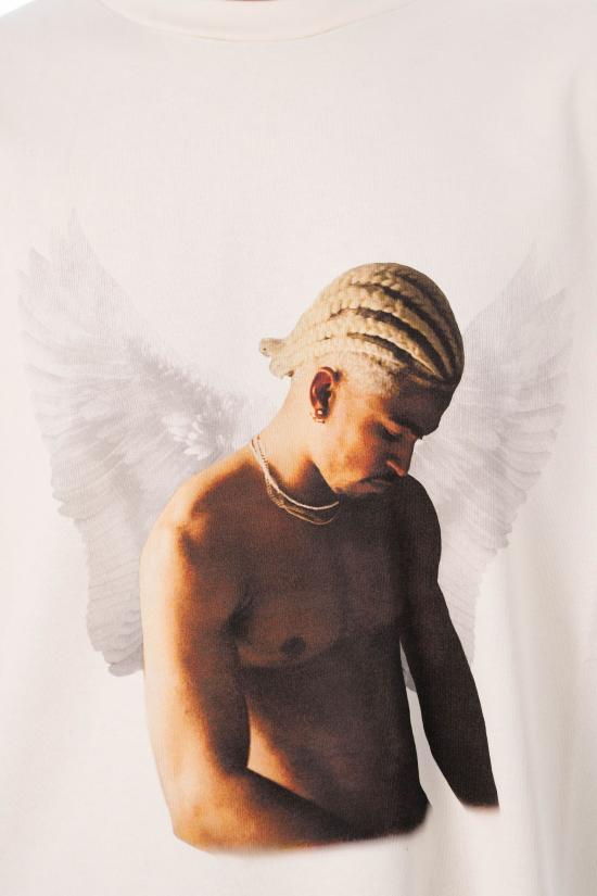 26SS GARCIAS 반팔 티셔츠 GTSS2611 IVORY Bianco - GARCIAS