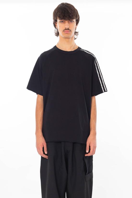 26SS 와이쓰리 반팔 티셔츠 KQ9793 BLACK