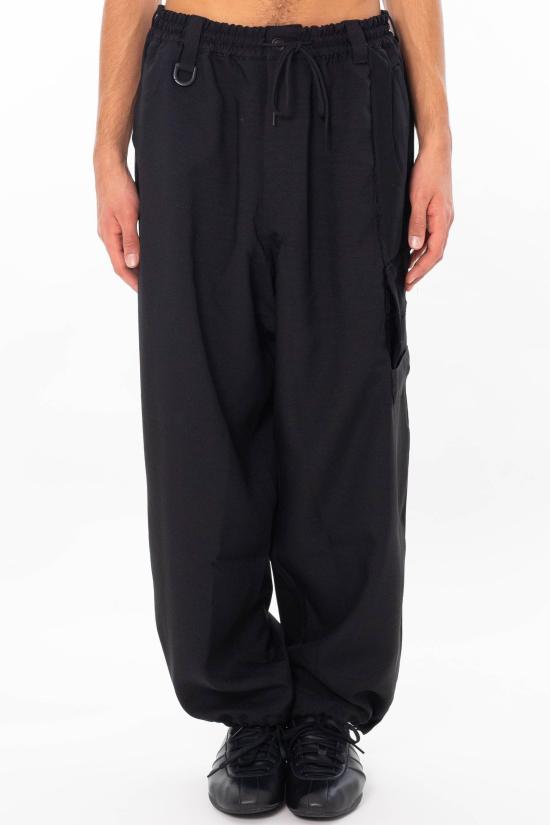 26SS 와이쓰리 트레이닝/조거 팬츠 KE3884 BLACK