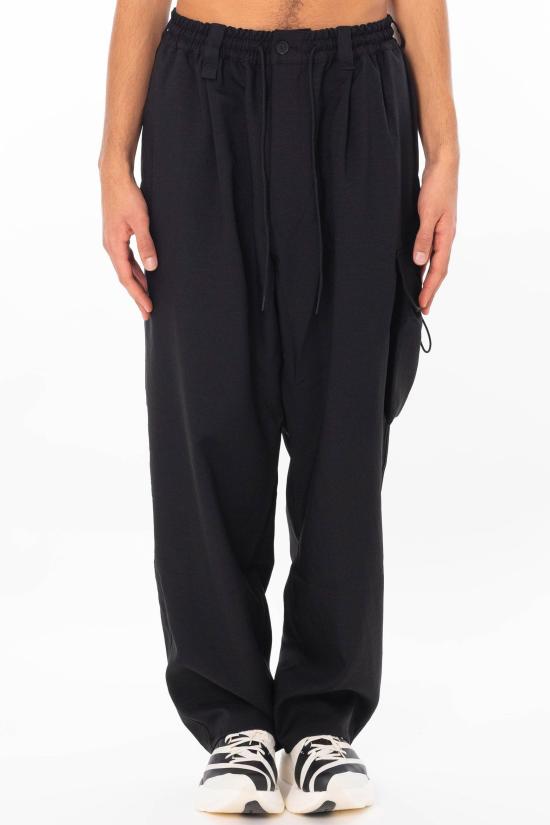 26SS 와이쓰리 트레이닝/조거 팬츠 KS7654 BLACK