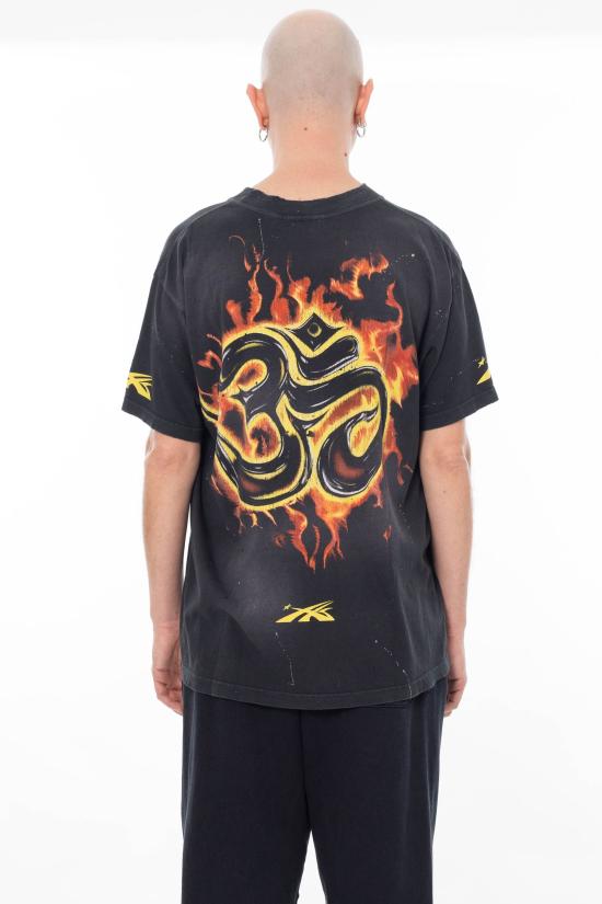 26SS 헬스타 반팔 티셔츠 HSPS26TE4 BLACK - HELLSTAR