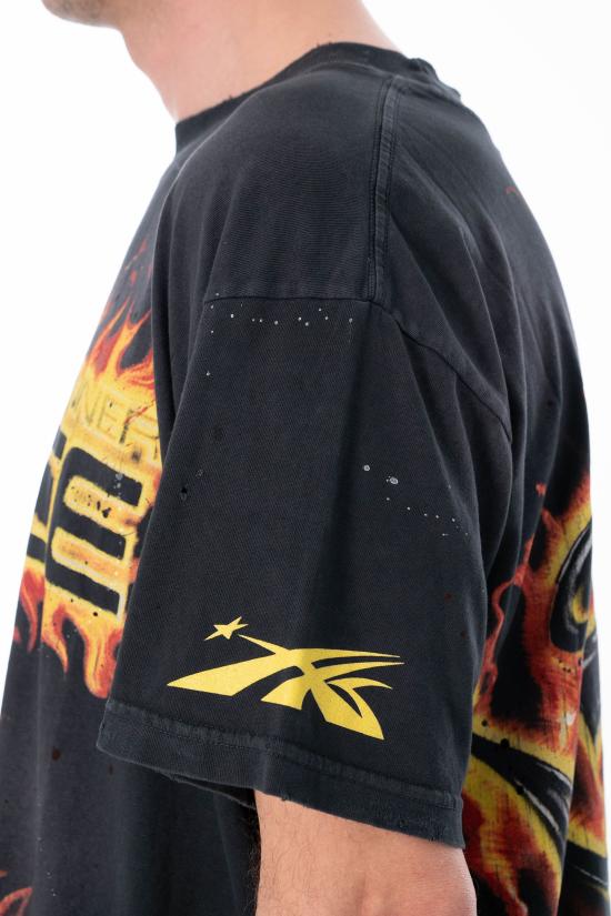 26SS 헬스타 반팔 티셔츠 HSPS26TE4 BLACK - HELLSTAR